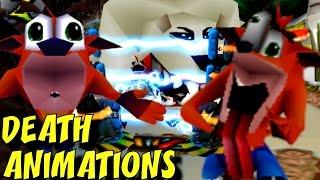 Crash Bandicoot 1, 2 and 3 - ALL Death Animations