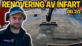 Volvo ECR145 | MY FIRST EXCAVATION PROJECT (PART 2/2)