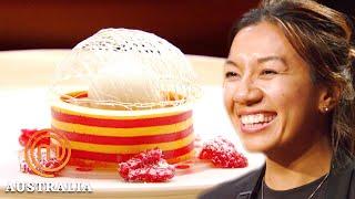 Darren Purchese's Peach Melba Recreation Challenge | MasterChef Australia | MasterChef World