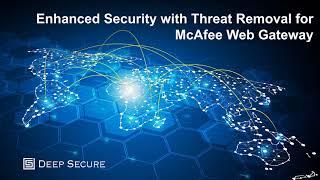 Enhanced Cyber Security with Threat Removal for McAfee Web Gateway