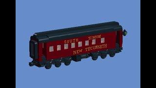 How To Build Another Lego South Simcoe Railway Passenger Car 2/2