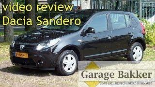 Video review Dacia Sandero 1.2 16v 75 Blackline, 2010, 84-NNK-6