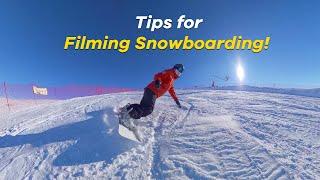 Tips for Capturing Fancy Snowboarding Shots with 360 Cameras! 