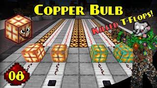 Copper Bulb The Best T-Flop | Let's Learn Redstone 08 | Minecraft Redstone Tutorial
