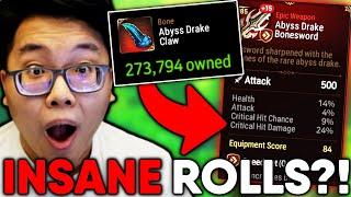 I ROLLED INSANE GEAR ON YOUR ACCOUNTS - EPIC SEVEN