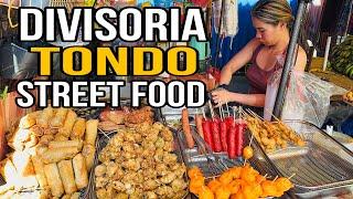 Philippines Street Food Tour at Divisoria Tondo Manila | Street Food at Divisoria