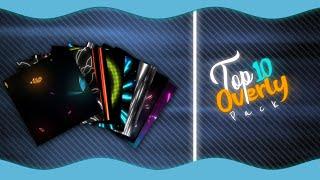Top 10 overlays | overlay for edit - Free download | alight motion overlay - overlay effect