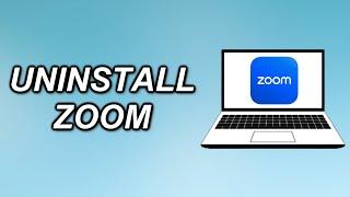 How To UNINSTALL Zoom Application On Your Desktop