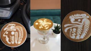 The Most Satisfying Latte Art | Fulcaff Coffee