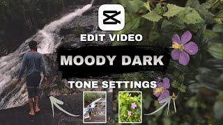 MOODY DARK TONE CAPCUT | EDIT VIDEO AESTHETIC | Moody Film CapCut Filter | CapCut Editing Tutorial