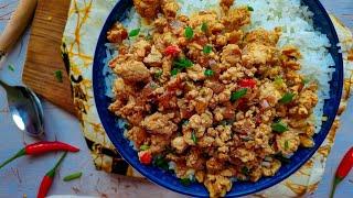 Easy Chicken Mince Stir fry Recipe Video