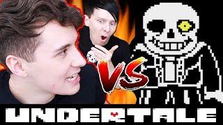 Dan vs. Sans - Undertale GENOCIDE!