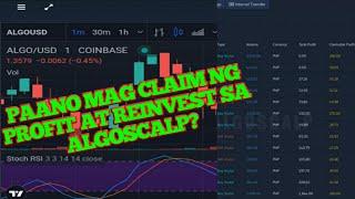 HOW TO CLAIM ALGO PROFIT AND REINVEST?