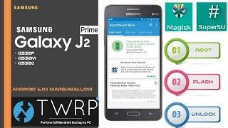 How To Root and Install TWRP in Samsung Galaxy J2 Prime (SuperSU and Magisk manager)Series