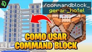 APRENDA como REALMENTE USAR COMMAND BLOCKS em 6 MINUTOS || MINECRAFT