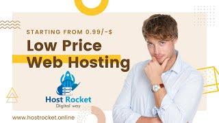 Web Hosting Discounts | Low Price Web Hosting  |  Host Rocket Hosting