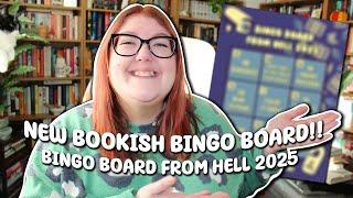  BINGO BOARD FROM HELL... 2025!! | MY BOOK GOALS FOR 2025  Literary Diversions