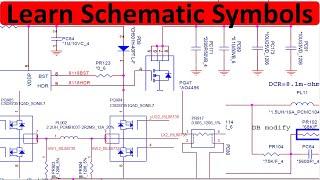 Learn all Computer Schematic Symbols - Laptop Motherboard Schematics