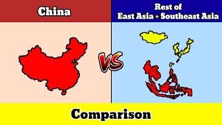 Let's Compare China VS Rest of East Asia & Southeast Asia | Country Comparison | Data Duck