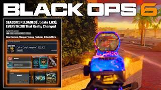 The Black Ops 6 Season 1 Reloaded UPDATE Was Massive... Here's Everything That Changed (Update 1.63)