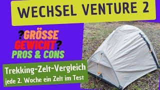 Wechsel Venture 2, absolut freistehendes Zelt, Aufbau, Pros & Cons, Gewicht, Zelt 5