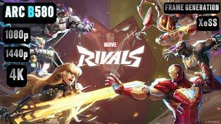 Marvel Rivals ARC B580 FPS TEST | ARC B580 & i5 12400F Benchmark 1080p/1440p/4K