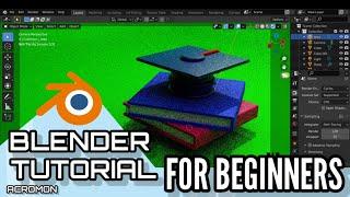 Blender 3D Icon illustration  Blender Tutorial For Beginner Blender