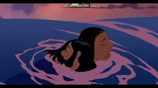 Lilo & Stitch Drowning scene with Kingdom Hearts 2 Courage music.