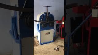 Hydraulic pipe bending machine mechanical and hydraulic pipe bending machine #youtubeshorts