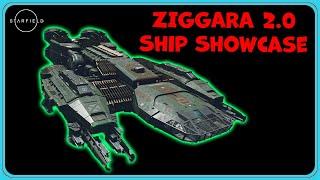 Starfield Ship Showcase The Ziggara 2 From Digfig Industries