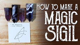 How to Make A Magic Sigil - Magical Crafting - Sigil Magic - Witchcraft