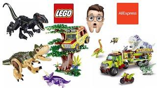 Распаковка AliExpress Lego Динозавры!