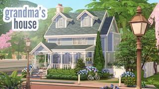 grandma's house \\ The Sims 4 CC speed build