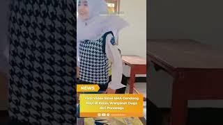 Viral Video Siswi SMA Gendong Bayi di Kelas, Warganet Duga dari Ponorogo