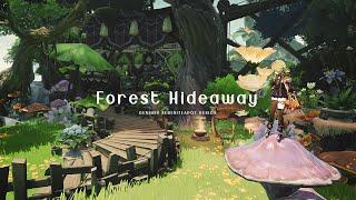 Forest Hideaway | Genshin Impact Serenitea Pot Design | 原神 塵歌壺