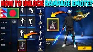 Rampage को Emote कसरी Unlock गर्ने ? How to Unlock Rampage Emote ? 