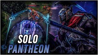 JUGANDO SOLO PANTHEON HASTA CHALLENGER | PANTHEON TOP VS NASUS | CHALLENGER PANTHEON