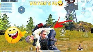 VICTOR NEW PIGGYBACK  BGMI IQ FUNNY VIDEO | #rgdgaming2m #shorts #victorfunnyvideo