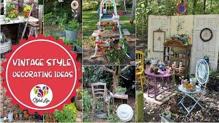 Get Inspired with these 120 Vintage Style Decorating Ideas for your Garden!