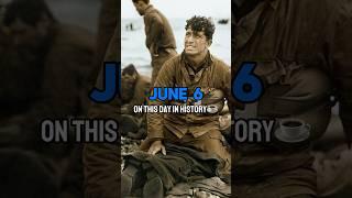 What happened on June 6th?! #history #dday80 #historyfacts #shorts