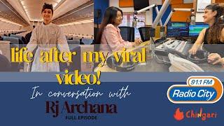 Life after my Viral Video | Manike Mage hithe | Radiocity | Interview/Podcast | Cabincrew | Dance