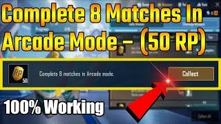 Complete 8 Matches In Arcade Mode In 1-Minute MONIKA