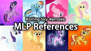 (Rolling Sky Remake) Pony References in GDFlutter's RSR Levels