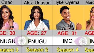 Bbnaija Season 8 All Stars House Mates Real Age in 2023 & State of Origin