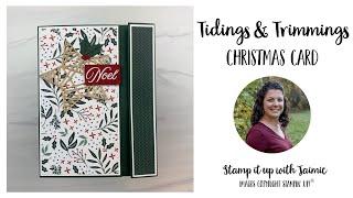 Stampin' Up! Christmas Fun Fold with Tidings & Trimmings Bundle