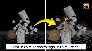 Basic RBD Simulation inside Houdini 20.5 | Houdini Tutorial