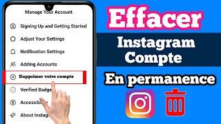 Comment supprimer définitivement un compte Instagram (nouvelle mise à jour)