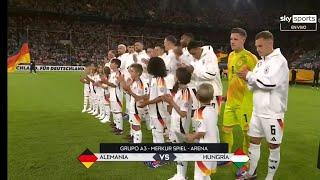 Germany vs Hungary National Anthem - UEFA Nations League 2024/25