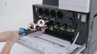 Lexmark XC9235 - Replacing A Photoconductor unit