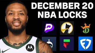 (35-0) NBA PRIZEPICKS Today | Week 9 (12/20/24) | FREE NBA Best Bets, Predictions and Player Props